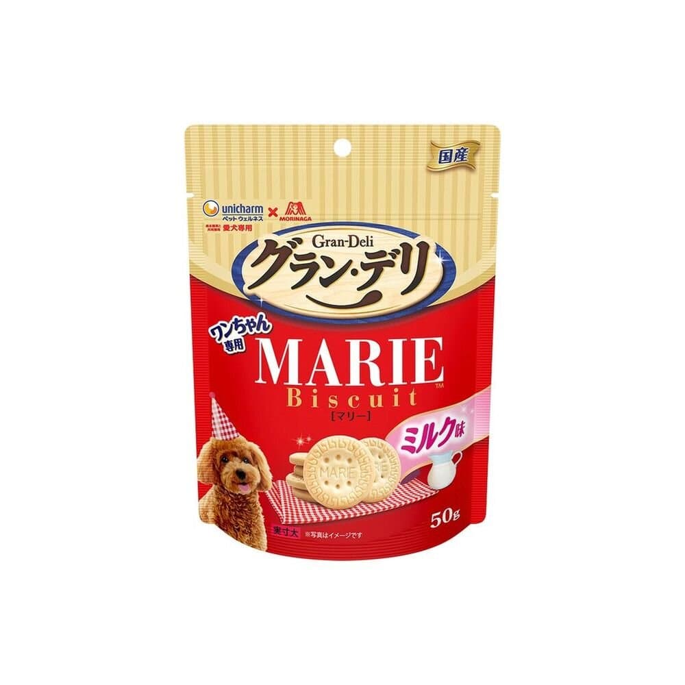 ユニ・チャーム グラン・デリ  ワンちゃん専用マリービスケット ミルク味 50g