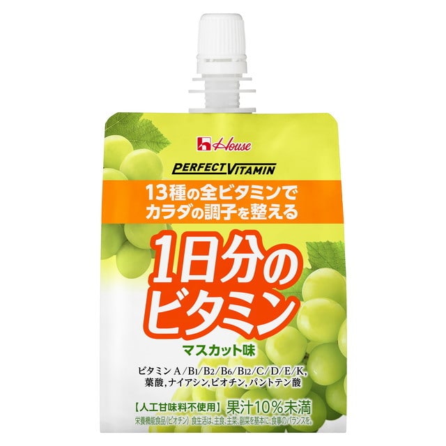 ◆1日分のビタミンゼリー マスカット味 180G【6個セット】