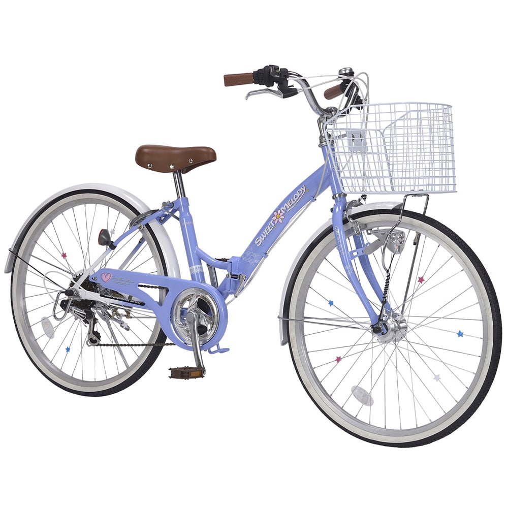 子供用自転車 22インチ 6段変速 オートライト M-802F 【直送品】 返品・キャンセル・他商品と同時購入は不可