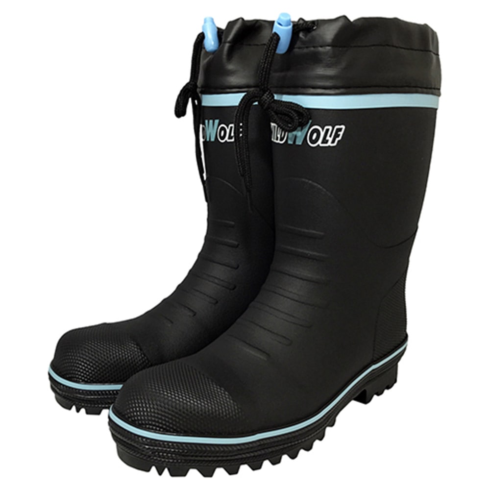 安全長靴S RMT-7603 BLACK Mサイズ 【直送品】 返品・キャンセル・他商品と同時購入は不可