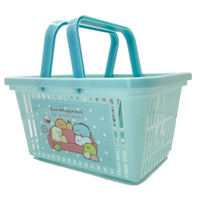サンエックス すみっコぐらし キャラバスケット ブルー SG-5559449BL 183g