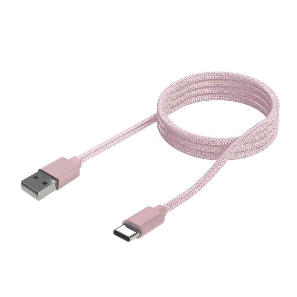 アークス くすみカラー充電ケーブルA＋C ダスティーピンク X-367