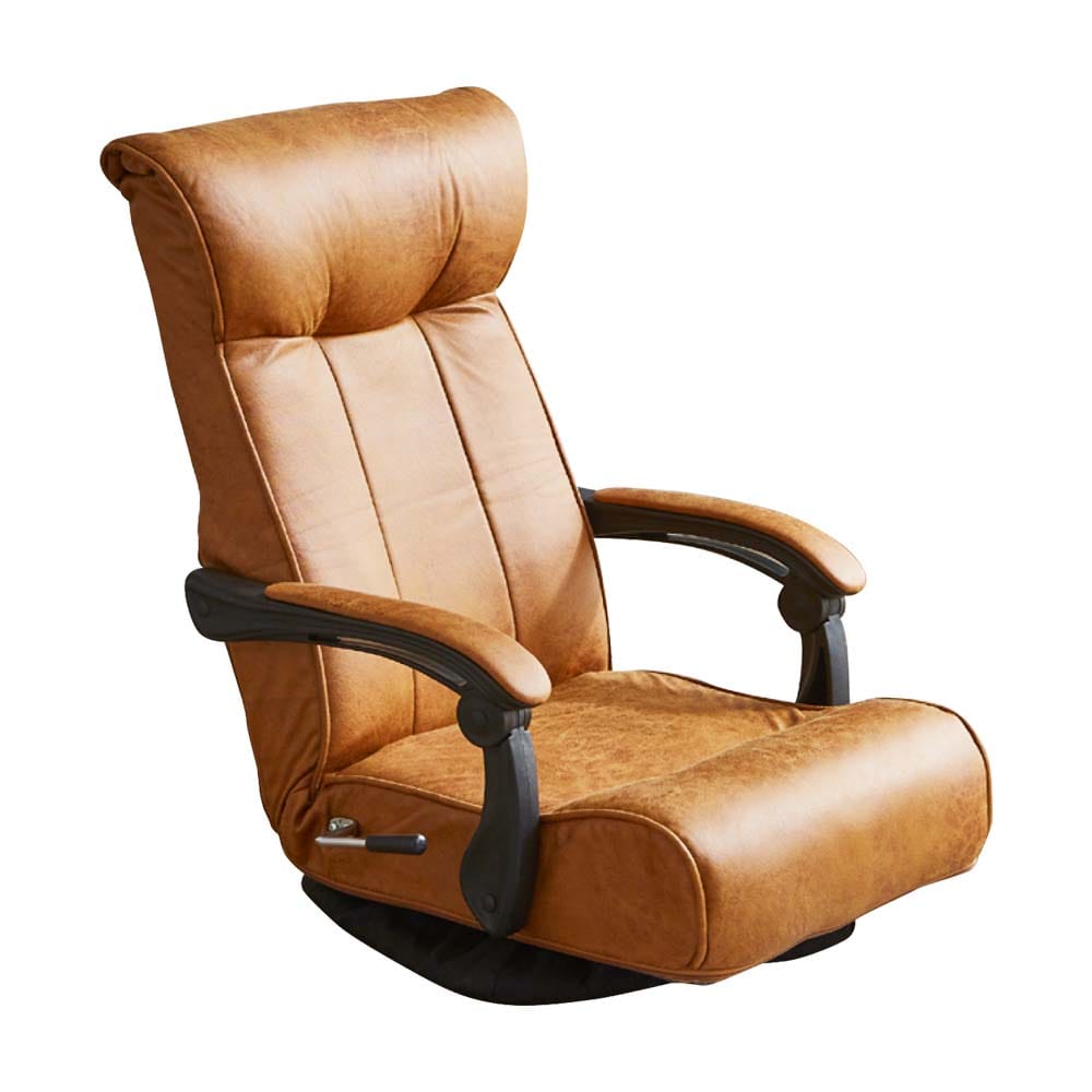 レバー式フロアチェアー ZA-TRK-BR 【直送品】 返品・キャンセル・他商品と同時購入は不可