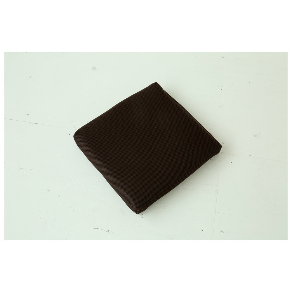 高反発クッション 椅子 座布団 車 ウレタン ブラウン 【直送品】 返品・キャンセル・他商品と同時購入は不可