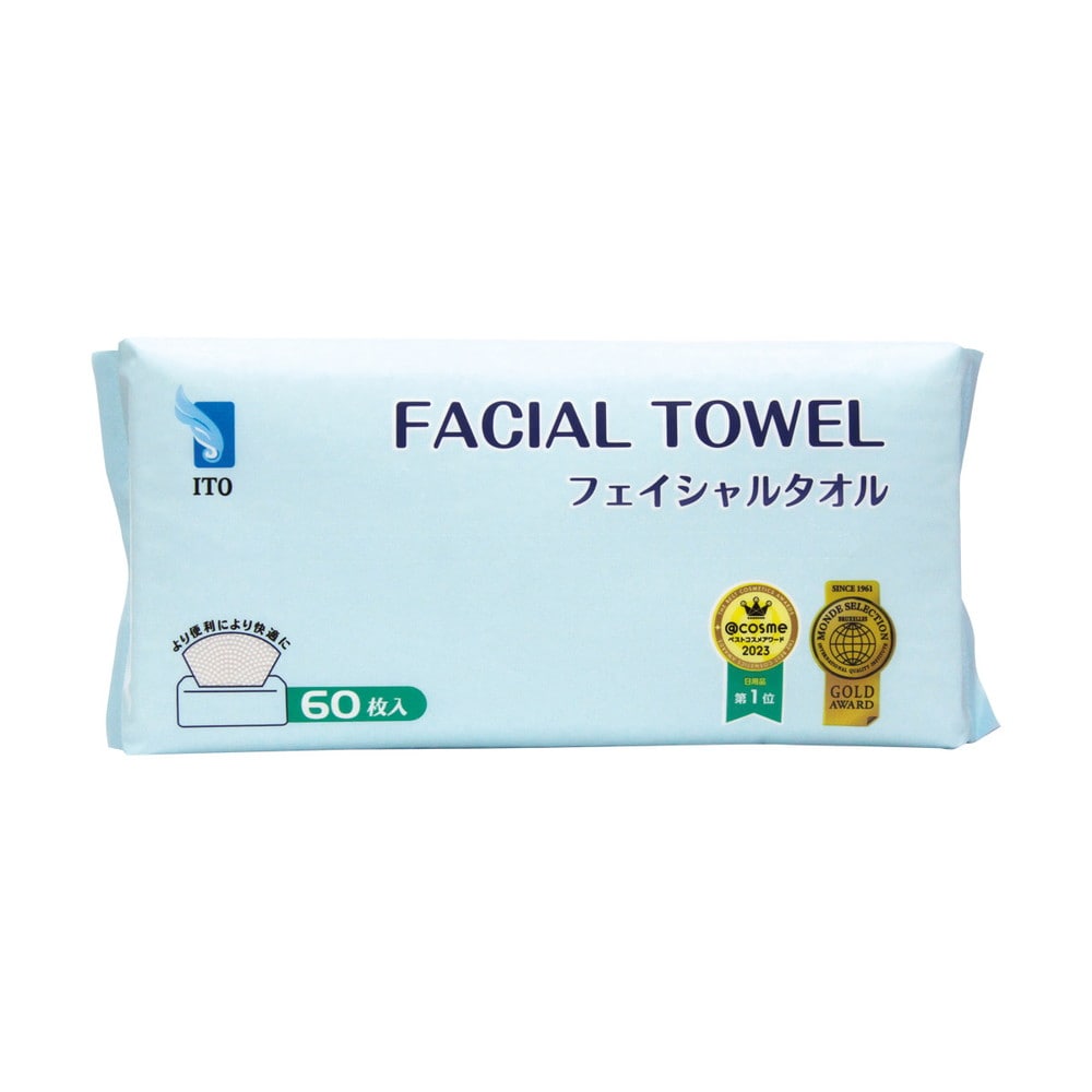 ITO フェイシャルタオル 60枚入