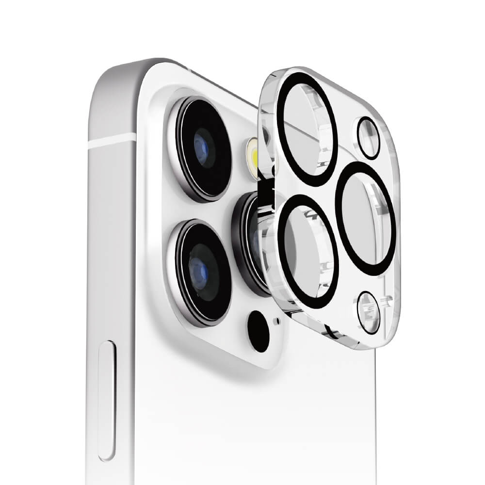 PGA iPhone16 Pro/16 ProMax カメラフルプロテクター クリア 3g