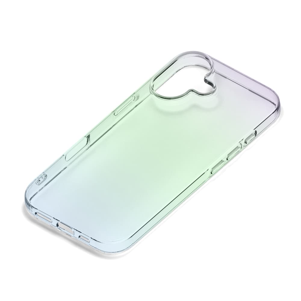 PGA iPhone 17用 クリアソフトケース オーロラ PG-25ATP02AR 25g