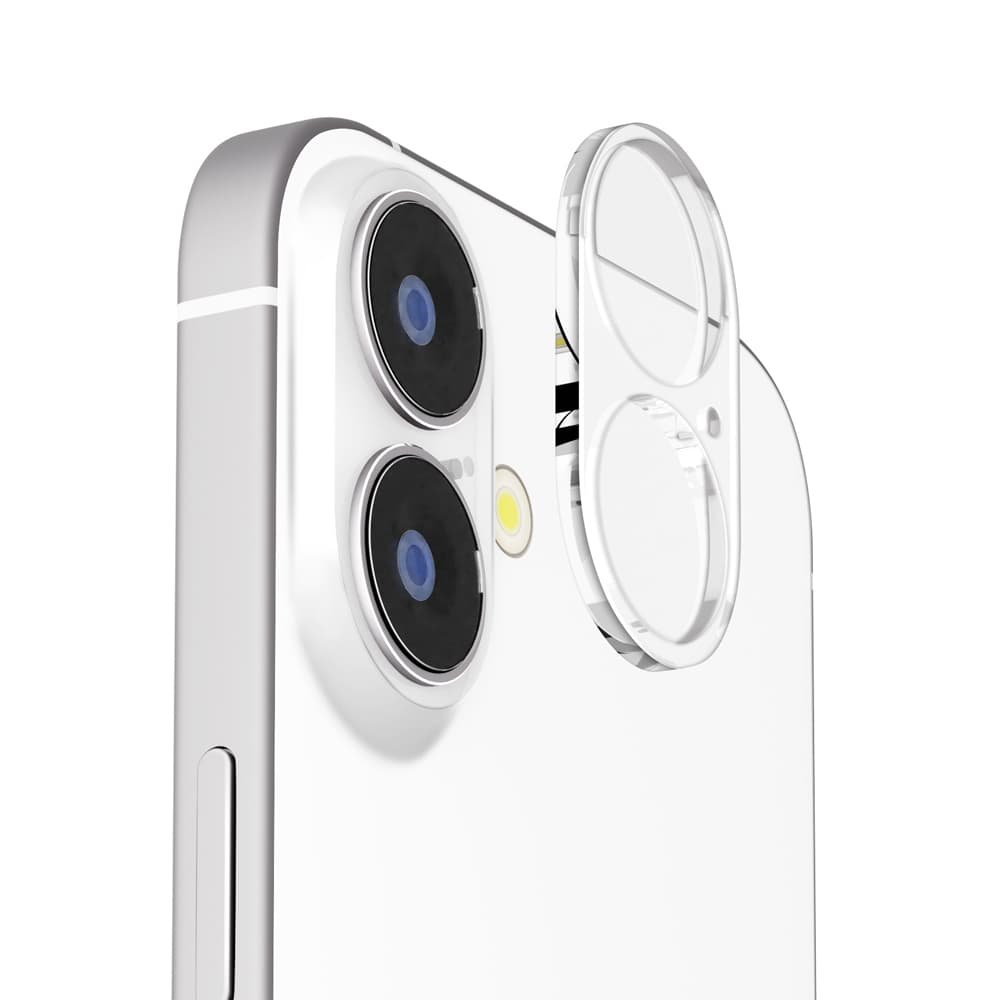 PGA iPhone 17／16／16 Plus用 カメラフルプロテクター オールクリア 2g