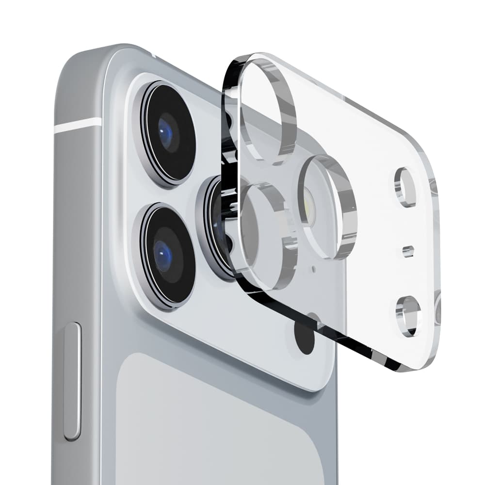 PGA iPhone 17 Pro用 カメラフルプロテクター オールクリア 6g