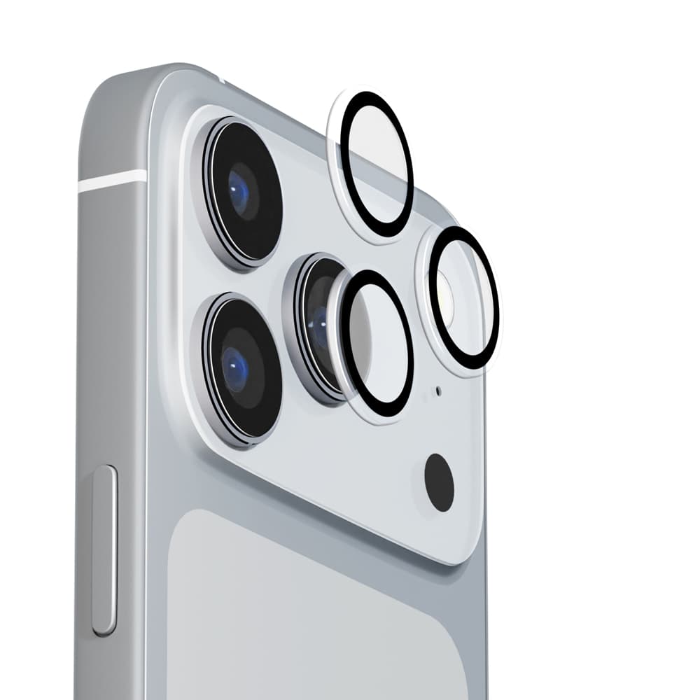 PGA iPhone 17 Pro ／ 17 Pro Max用 カメラレンズプロテクター クリア 0.5g