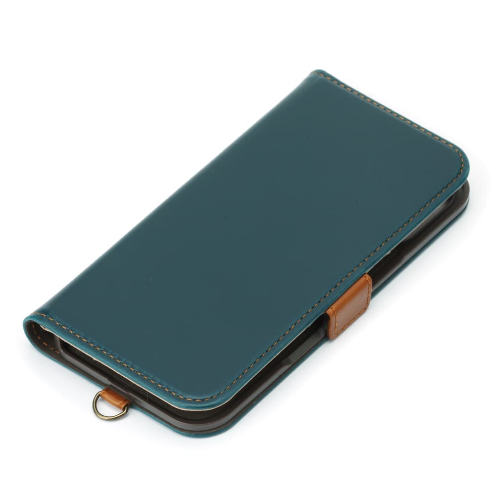 PGA iPhone Air用 フリップカバー ブルー 95g