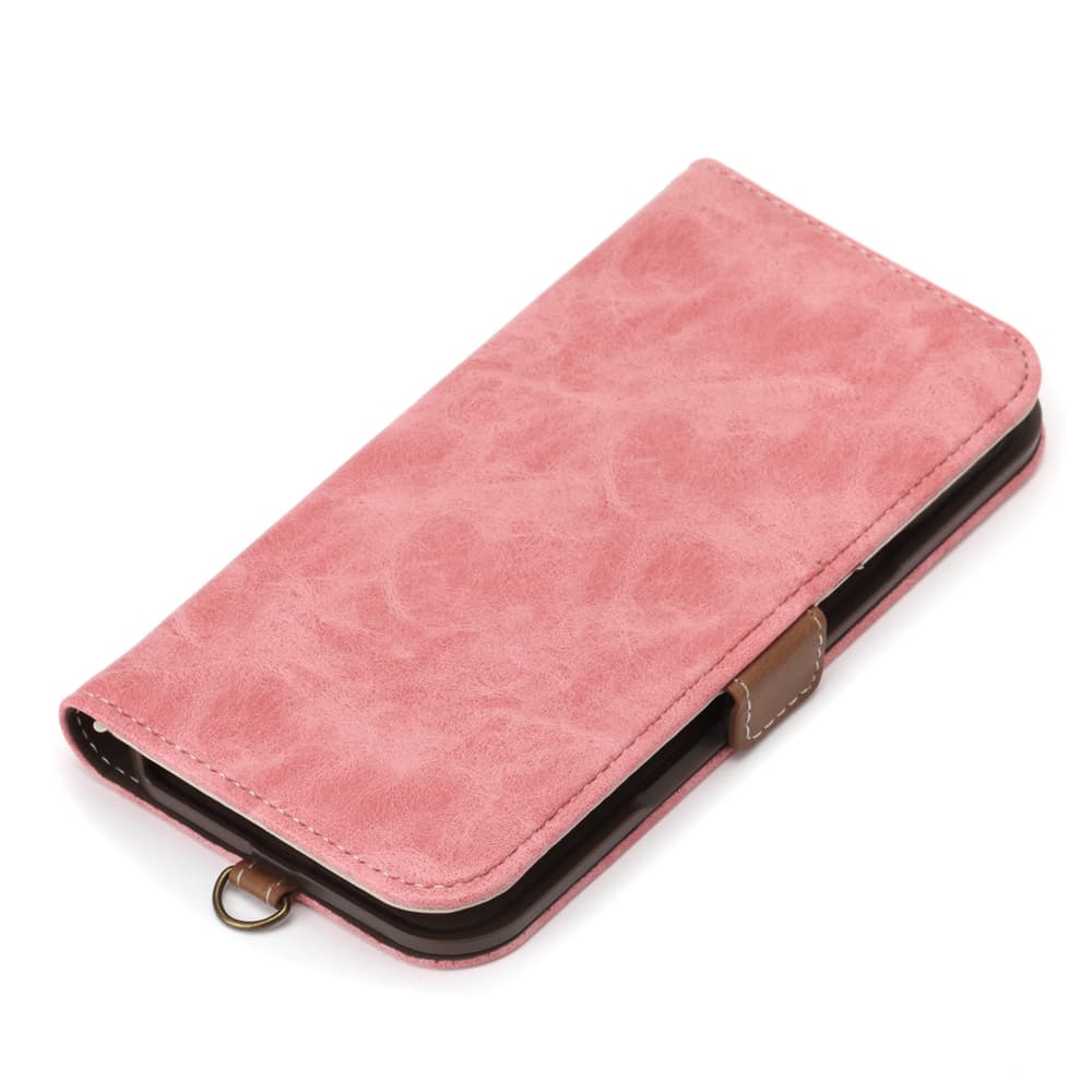 PGA iPhone Air用 フリップカバー ダスティピンク 95g