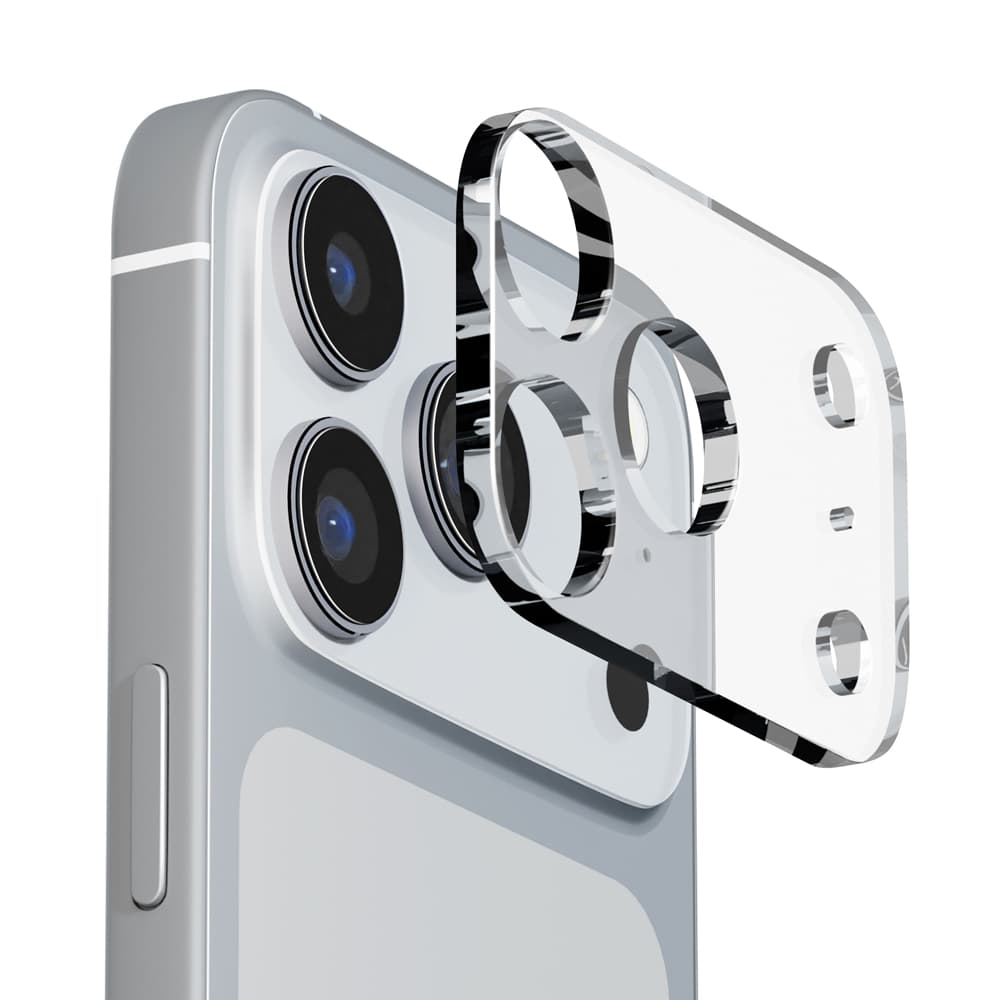 PGA iPhone 17 Pro Max用 カメラレンズフレーム クリア PG-25DLGD01CL 7g