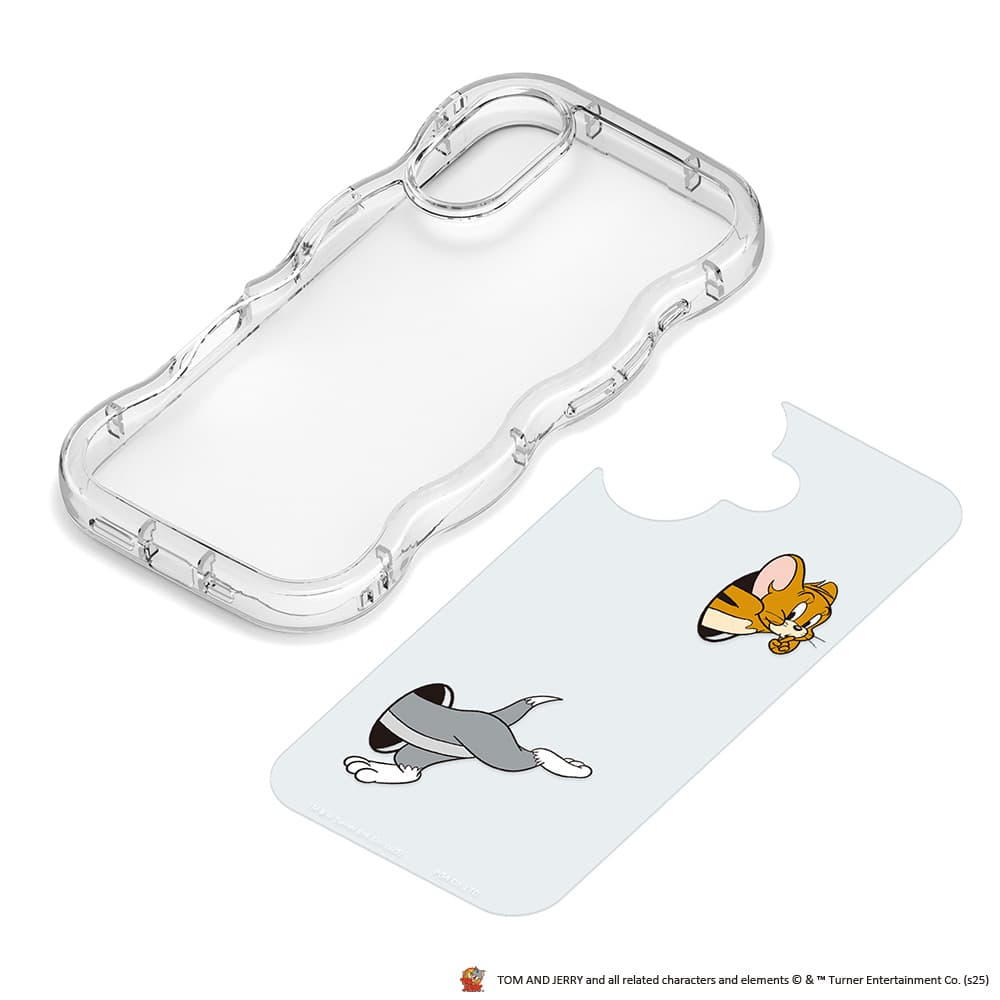 PGA iPhone 17用 ウェーブケース トムとジェリー PG-W25AWH02TAJ 35g