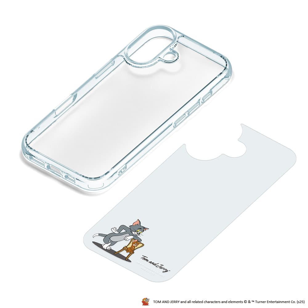 PGA iPhone 17用 ハイブリッドケース トムとジェリー PG-W25APT02TAJ 35g