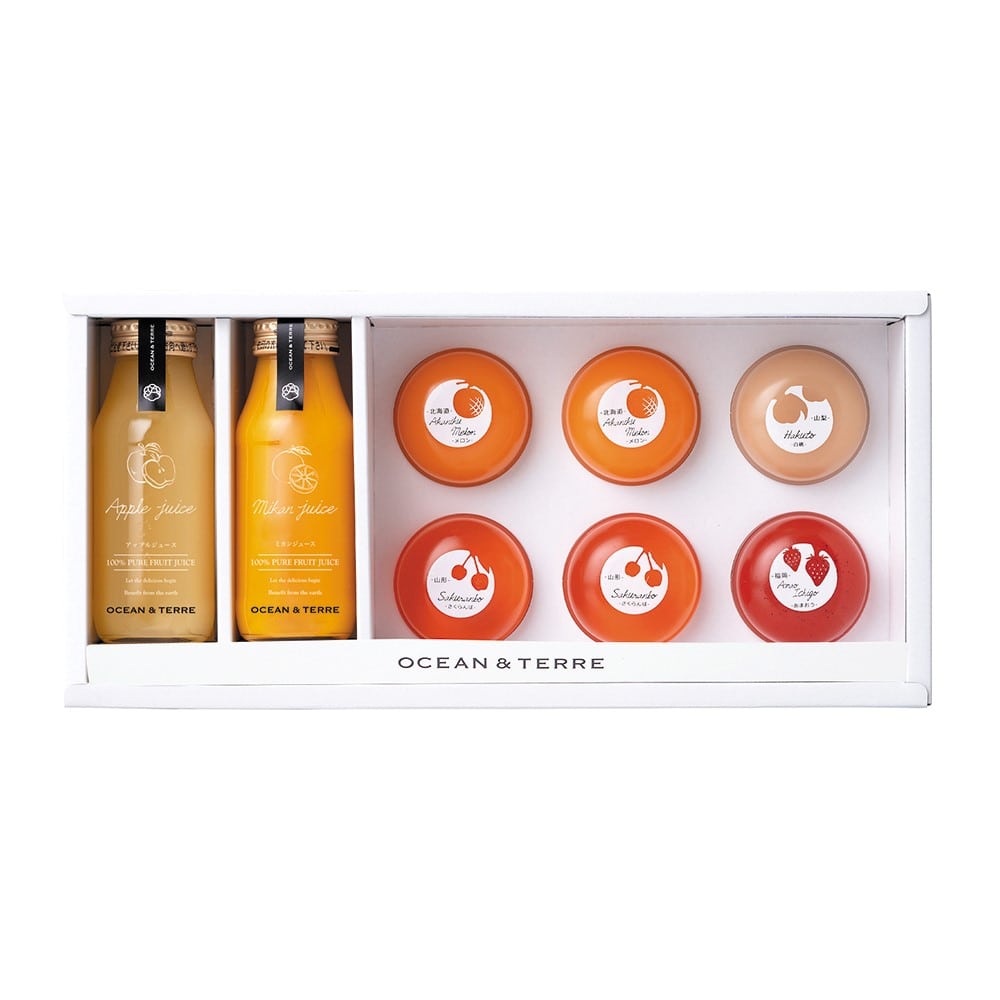 ◆ジュース＆ゼリーセットF A547◇ 【直送品】 返品・キャンセル・他商品と同時購入は不可