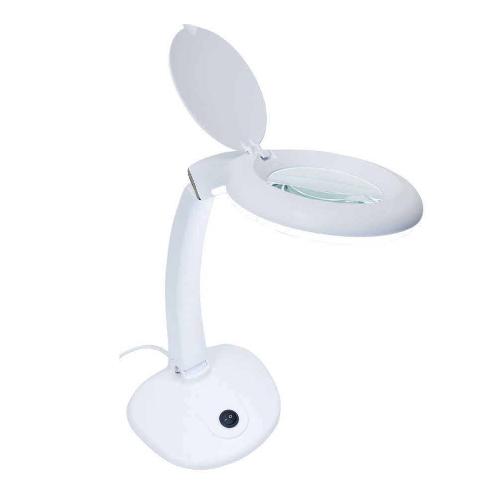 30LEDスタンドルーペ LEST24CWH 【直送品】 返品・キャンセル・他商品と同時購入は不可