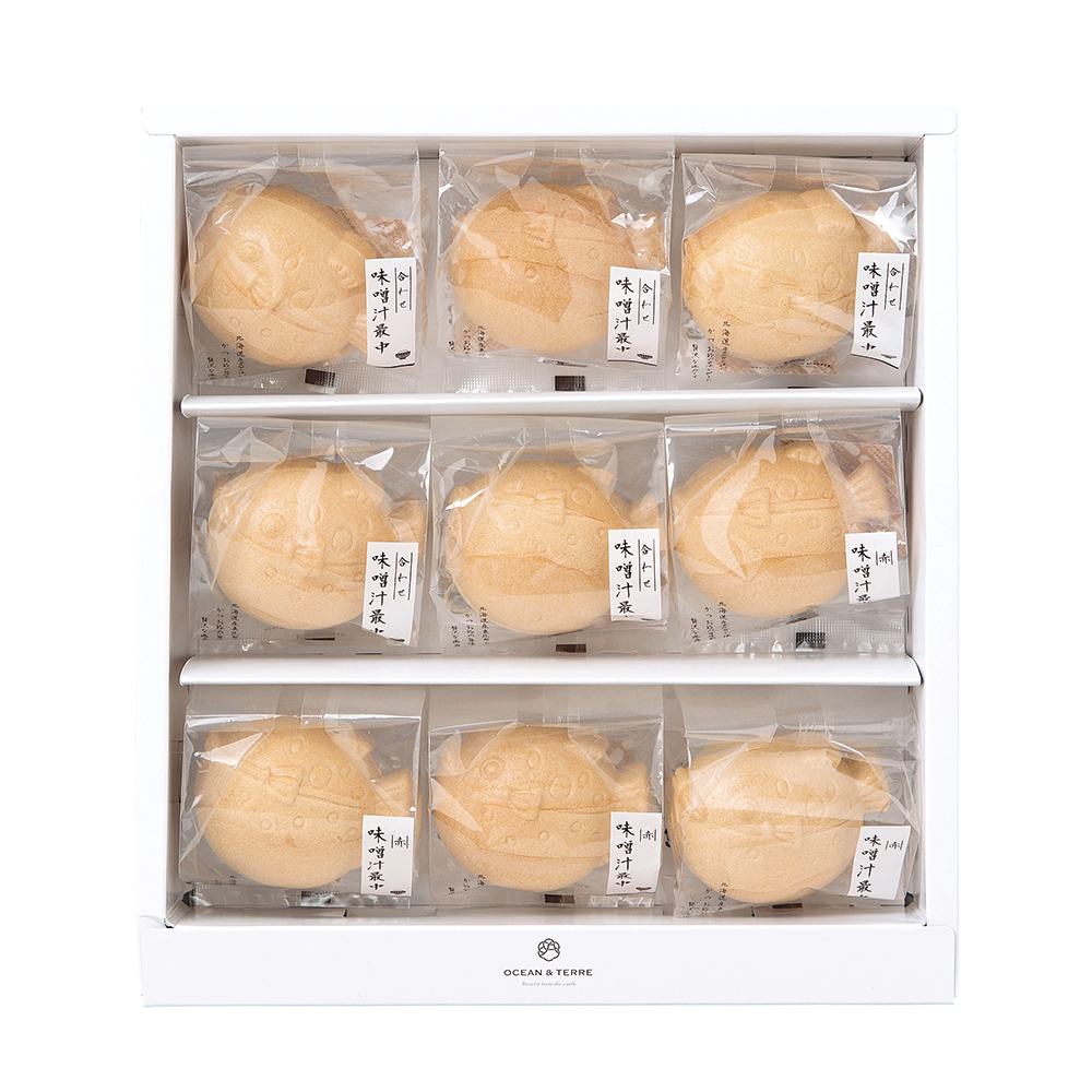 ◆至高ぷかふぐ最中味噌汁セットB AD069 ◇ 【直送品】 返品・キャンセル・他商品と同時購入は不可