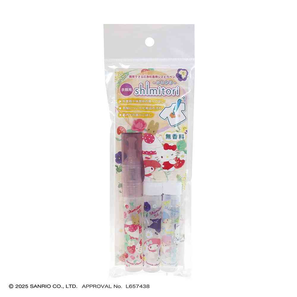 エポックケミカル shimitori  サンリオキャラクターズ フラワーブーケ アソート 無香料 本体7ml、カートリッジ7ml×2本入り