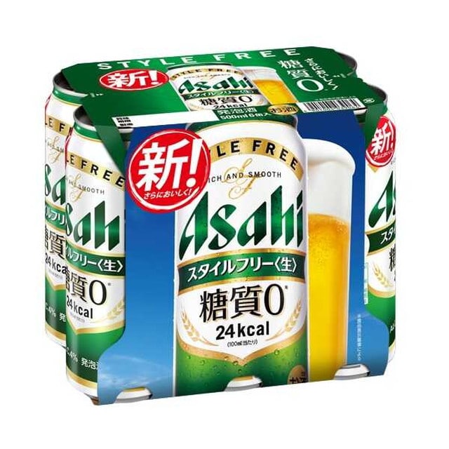 アサヒスタイルフリー 500ml×6本   [4個セット]