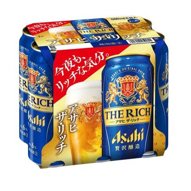 アサヒ ザ・リッチ 500ml×6本   [4個セット]