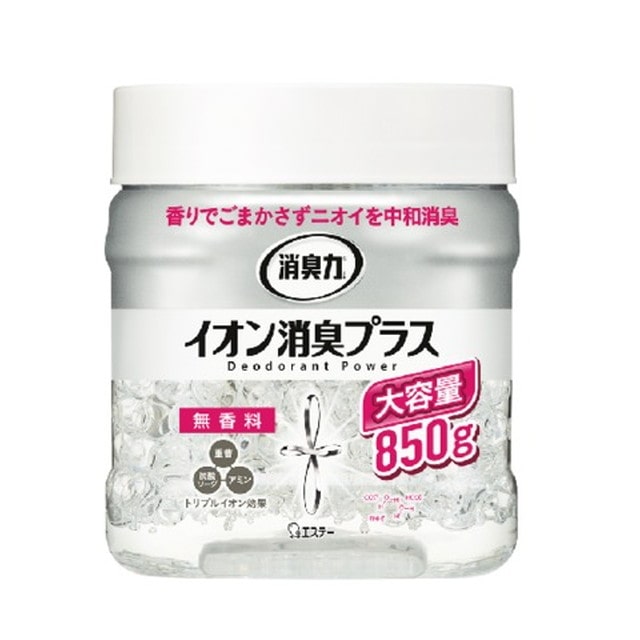 エステー 消臭力クリアビーズ イオン消臭プラス 大容量 本体 850g
