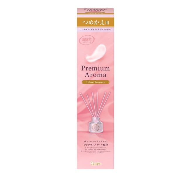 エステー お部屋の消臭力　Premium Aroma Stick　つめかえ　アーバンロマンス 50ml