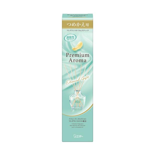 エステー お部屋の消臭力 Premium Aroma Stick つめかえ エターナルギフト 50ml