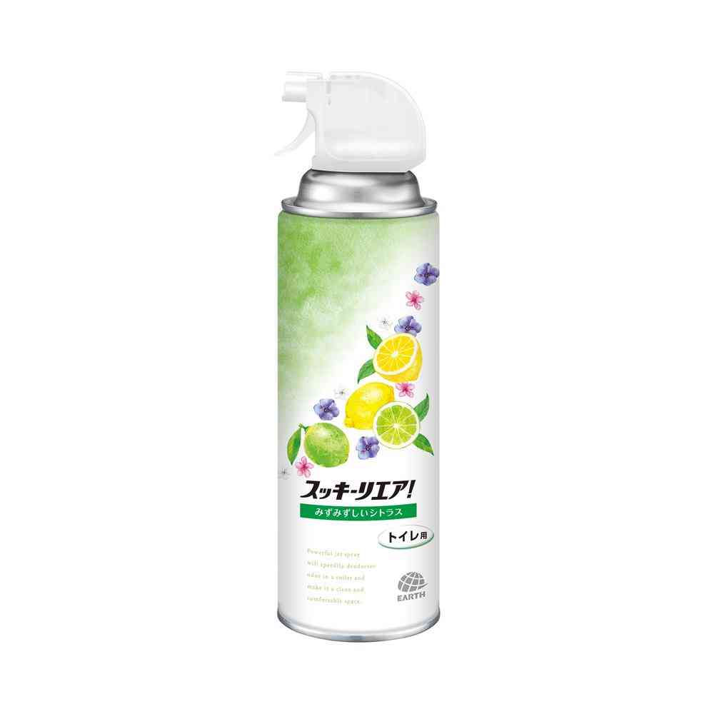 アース製薬 スッキーリエア！ トイレ用 みずみずしいシトラス 350ml