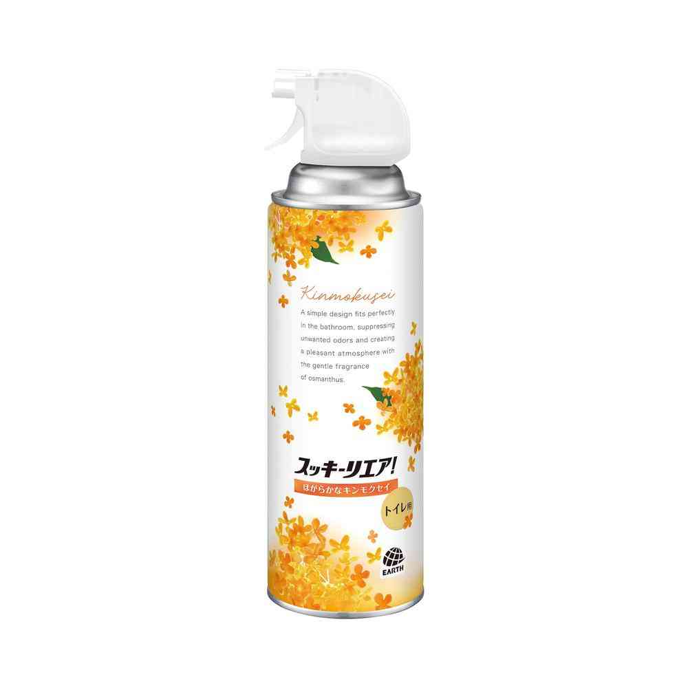 アース製薬 スッキーリエア！ トイレ用 ほがらかなキンモクセイ 350ml