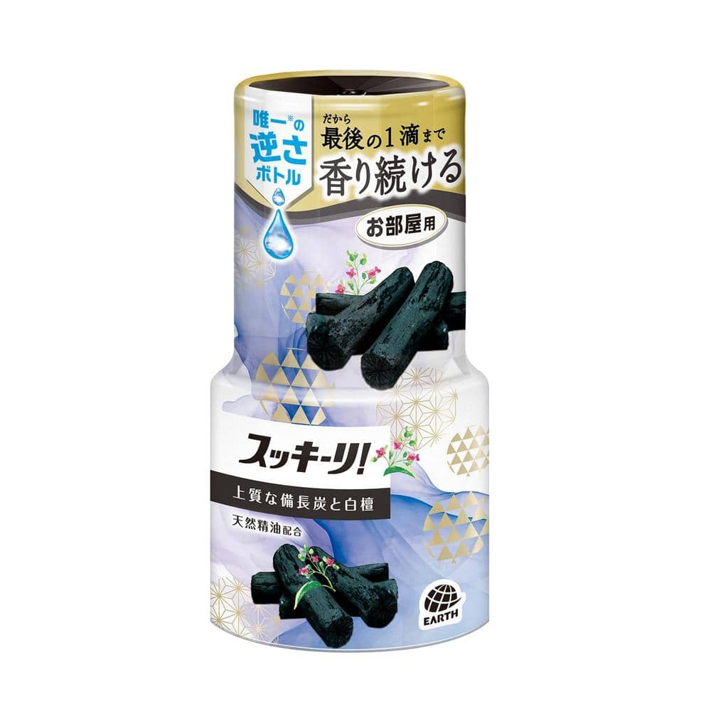 アース お部屋のスッキーリ！ 備長炭と白檀の上質な香り 400ml