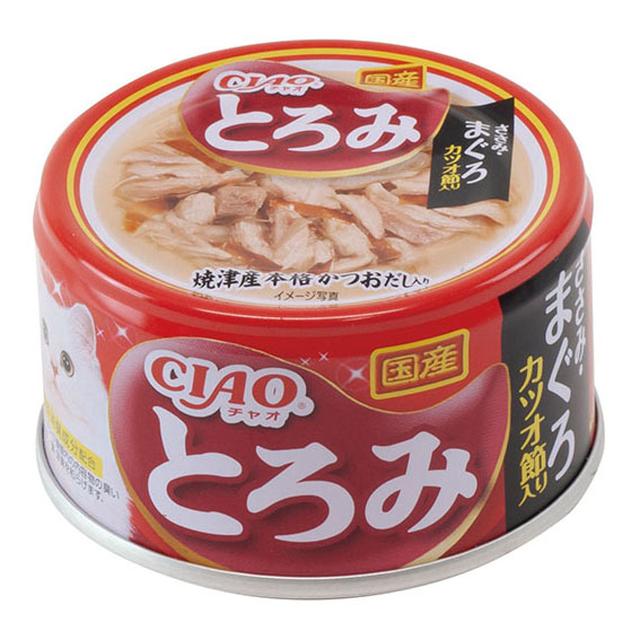 いなば チャオ とろみ ささみ・まぐろ かつお節 80G