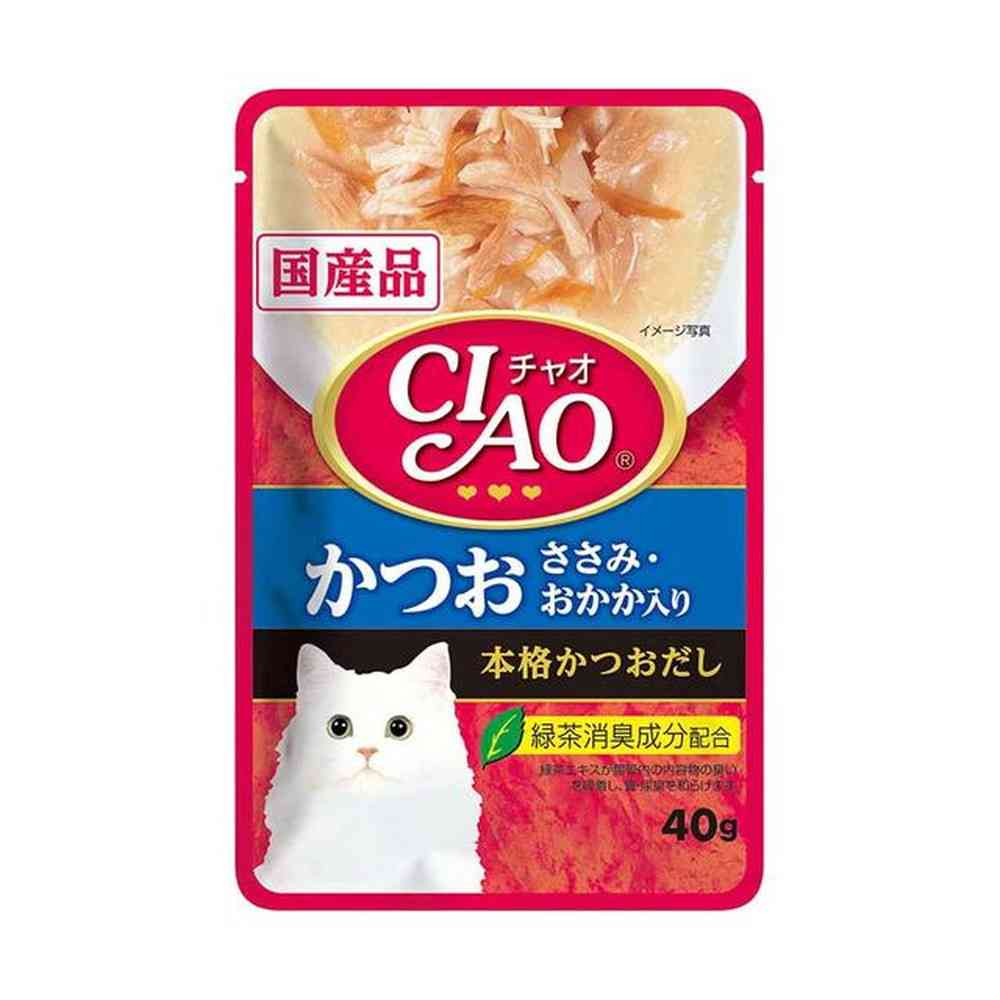 いなば チャオパウチ かつおおかか  40g