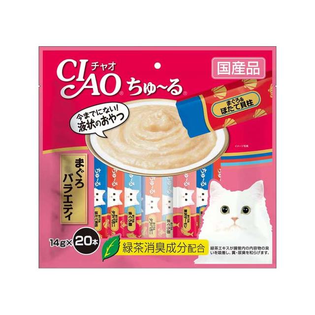 いなば ちゅ～る 20本入り まぐろバラエティ 14g×20本