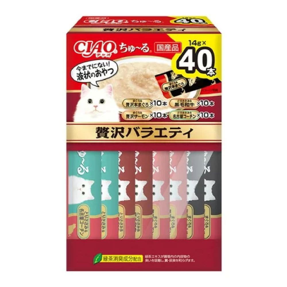 ちゅーる贅沢バラエティ 14g×40P