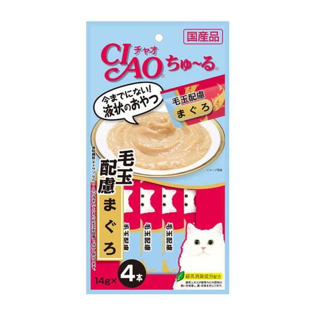 いなば ちゅ～る毛玉配慮まぐろ 14gx4本