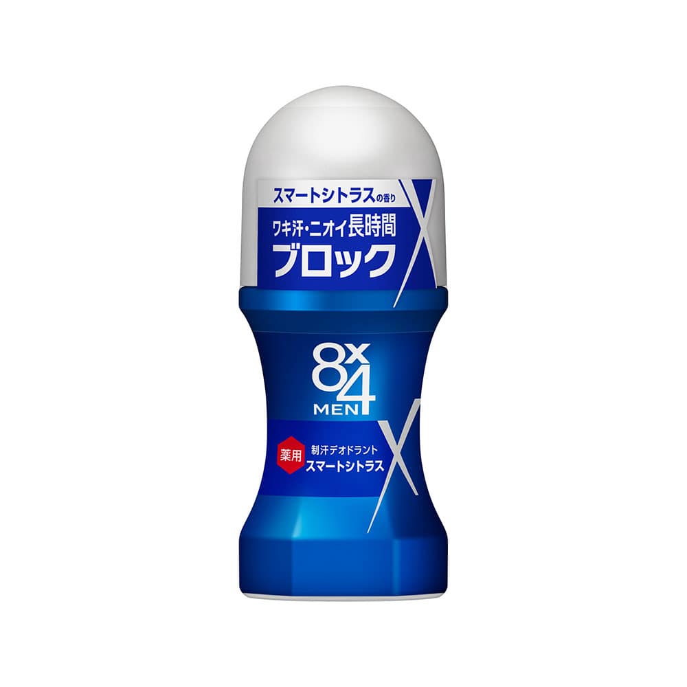 【医薬部外品】花王 8×4 MEN（エイトフォーメン） ロールオン スマートシトラス 60ml