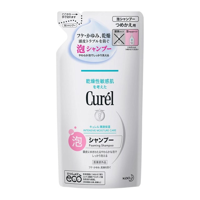 [医薬部外品]花王 キュレル 泡シャンプー 詰め替え  380ml