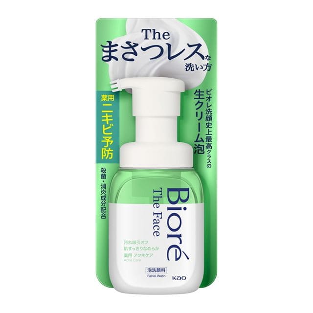 【医薬部外品】花王 ビオレ ザフェイス 泡洗顔 アクネケア 本体  200ml