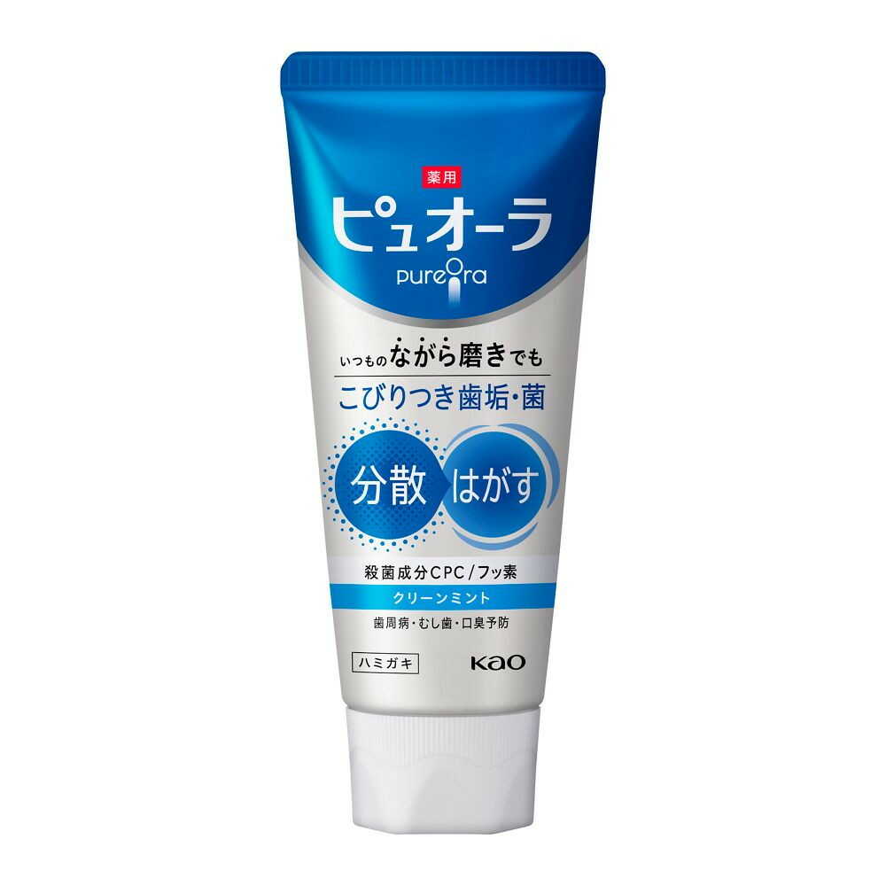 [医薬部外品]薬用ピュオーラ ハミガキ クリーンミント 115g