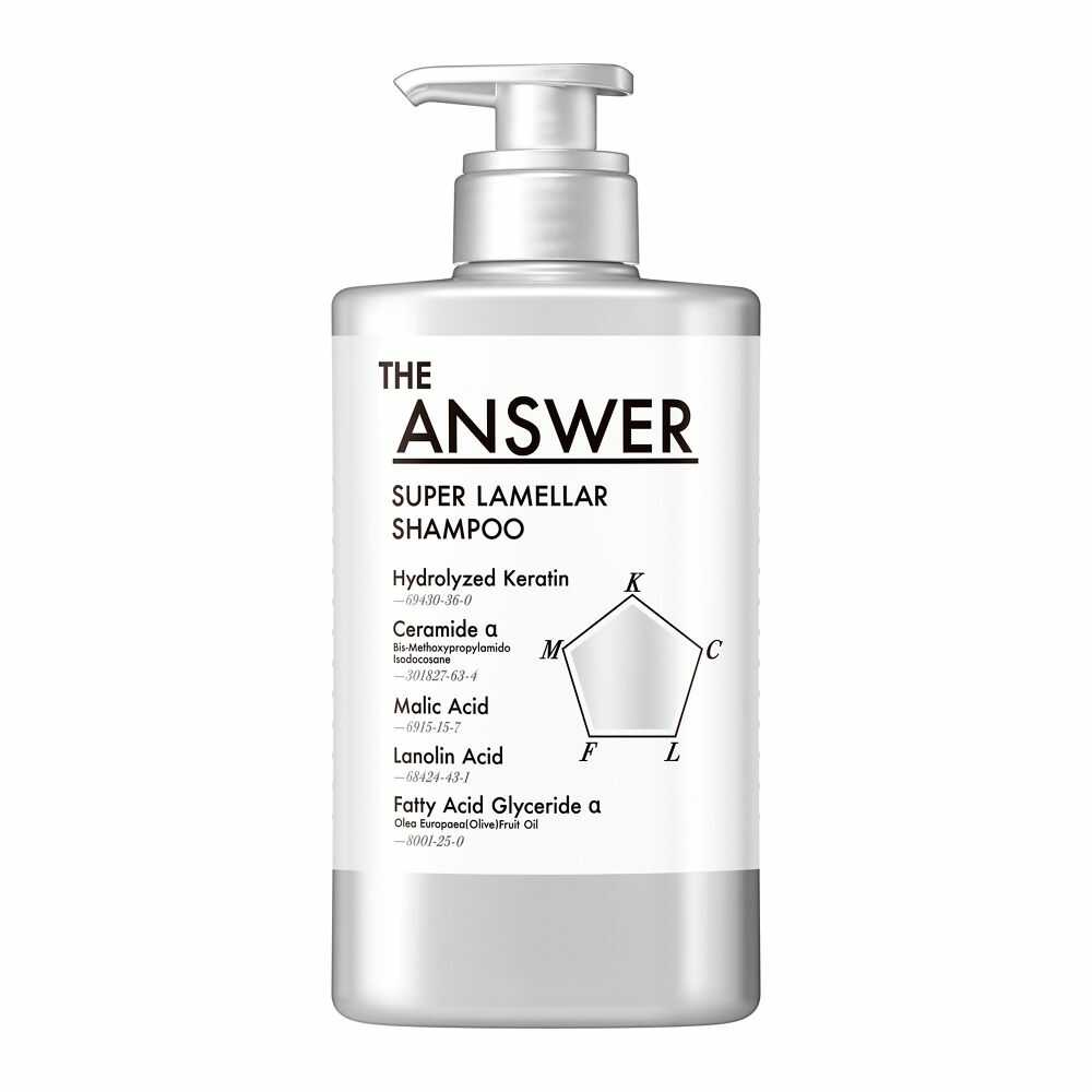 花王 THE ANSWER スーパーラメラシャンプー ポンプ 400ml