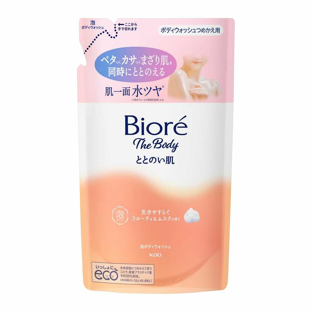 花王 ビオレ ザ ボディ ととのい肌 泡タイプ フルーティ＆ムスクの香り つめかえ用 440ml