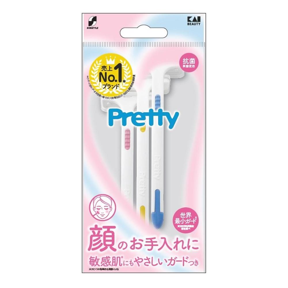 貝印 プリティー フレッシュT 3本