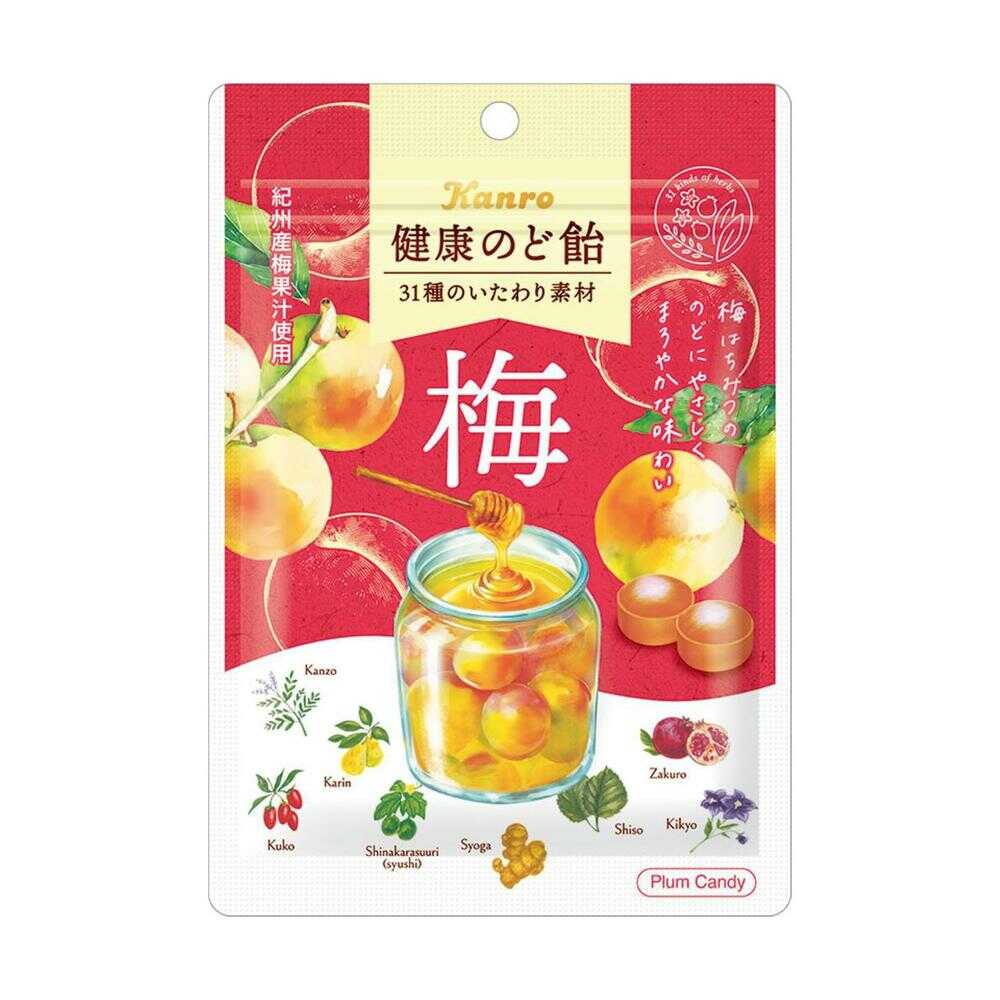 ◆カンロ 健康のど飴 梅 90g   [6個セット]