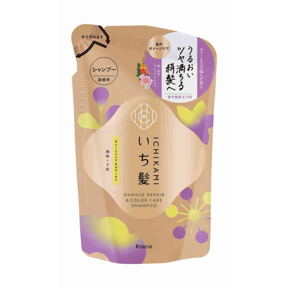クラシエ いち髪 ダメージリペア＆カラーケア シャンプー 詰替用 320ml