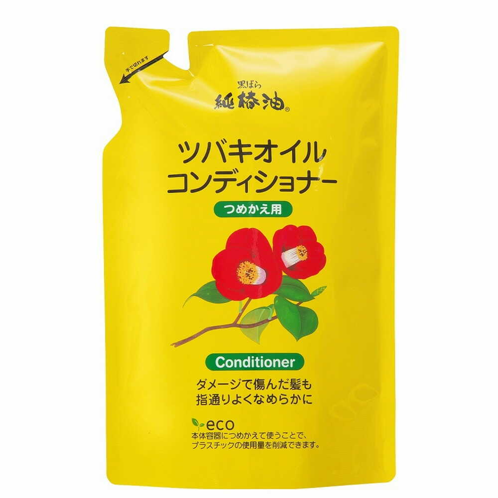 黒ばら本舗 ツバキオイル コンディショナー つめかえ 380ml