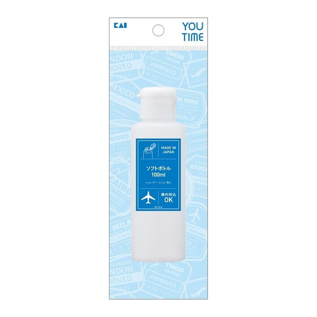 貝印 ユータイム ソフトボトル 100ml 1本
