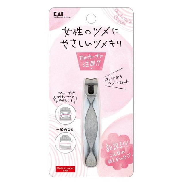 貝印 アーチツメキリ（女性のツメにやさしいツメキリ） 1個入