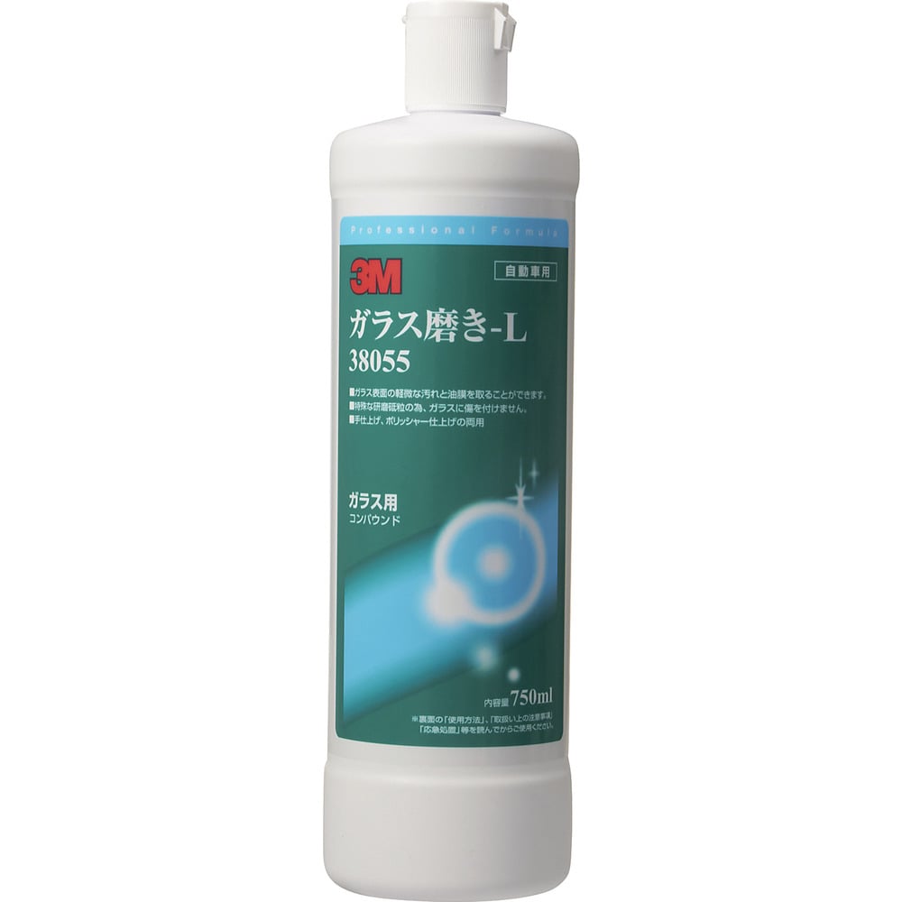 3M ガラス磨き-L 38055 750ml 【直送品】 返品・キャンセル・他商品と同時購入は不可