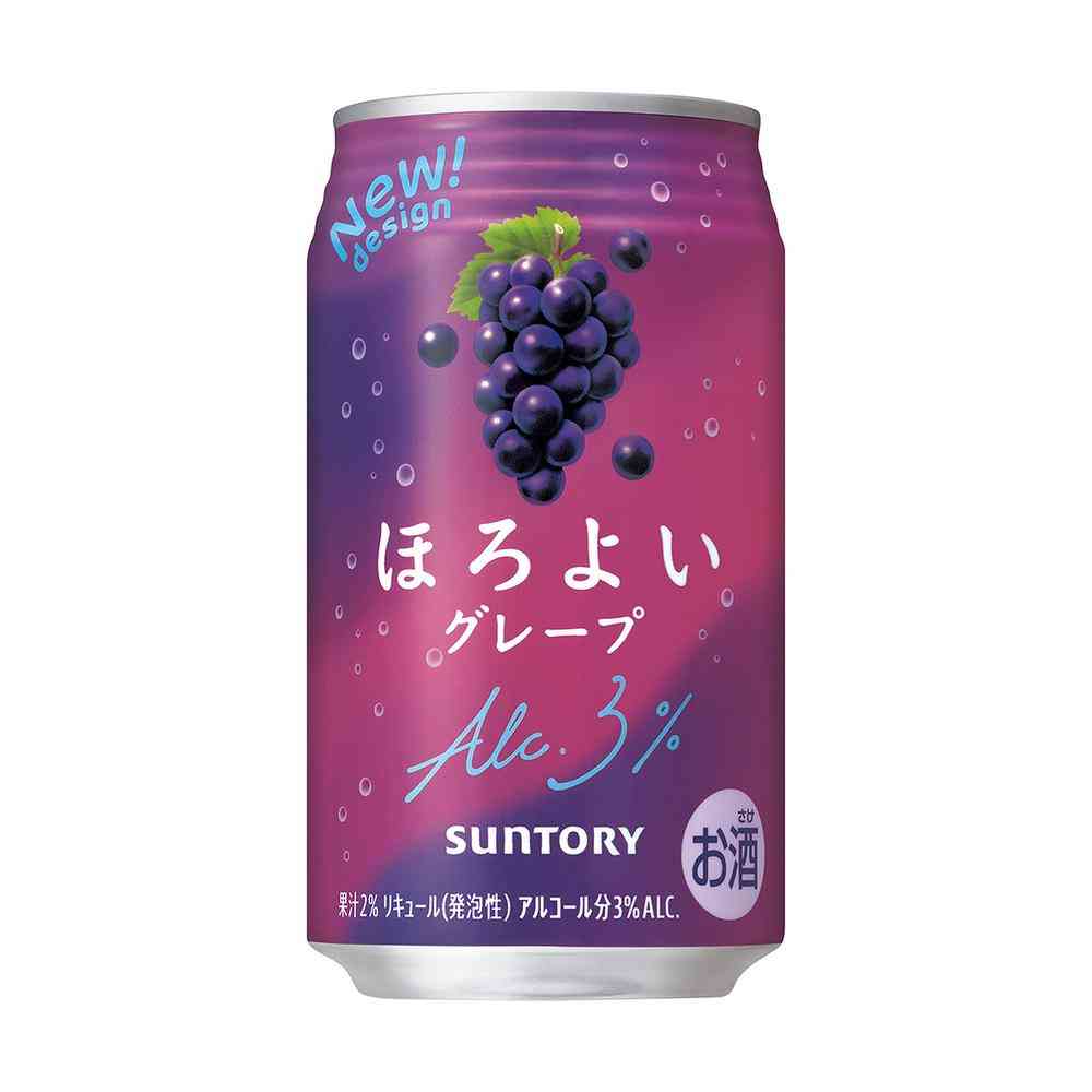 サントリー ほろよい グレープ 350ml   [24個セット]